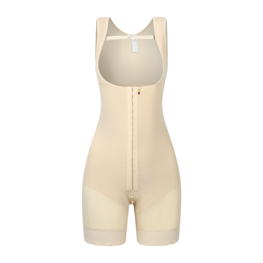 Ehrisw Fajas Colombianas Shapewear for Women Tummy Control Full Shapewear Butt Lifter with Zipper Crotch